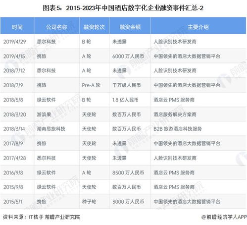 2024中國酒店數(shù)字化行業(yè)投融資與兼并重組全景洞察